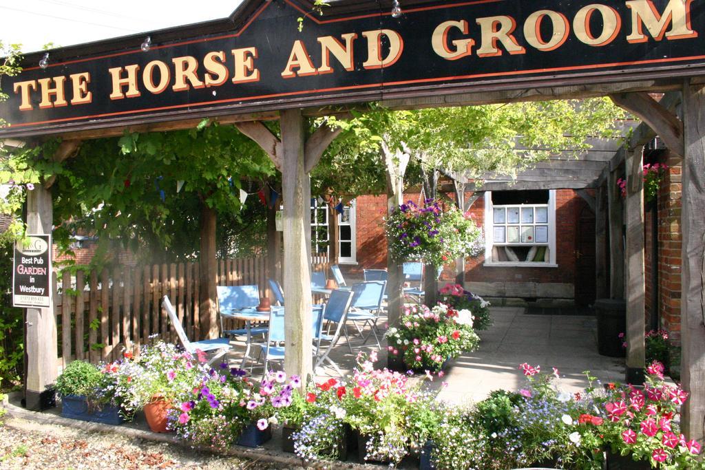 Horse & Groom B&B Westbury  Exterior foto